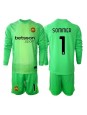 Inter Milan Yann Sommer #1 Maalivahdin Kolmaspaita Lasten 2025-26 Pitkähihainen (+ shortsit)